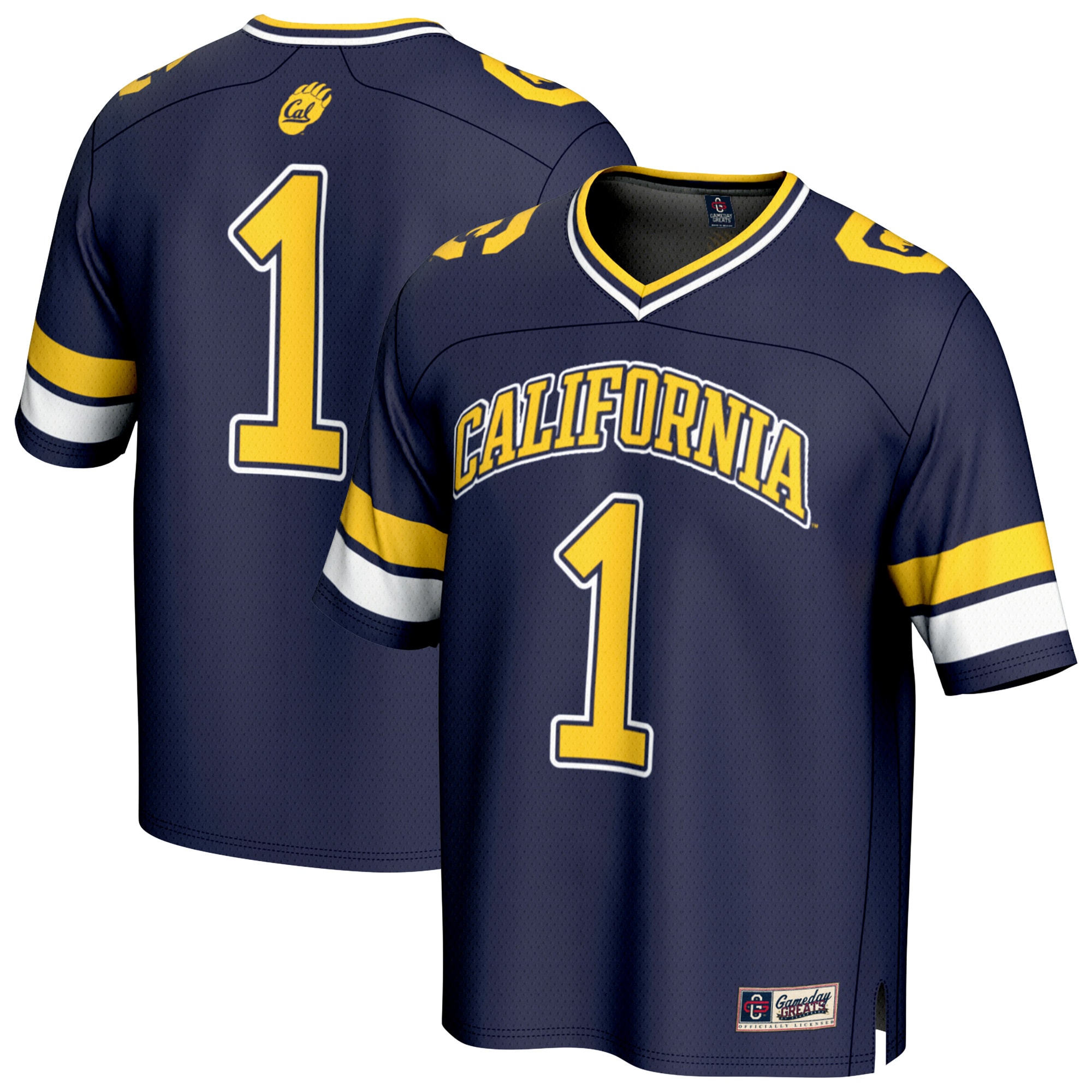 Kids' Cal Bears Navy Fashion Jersey