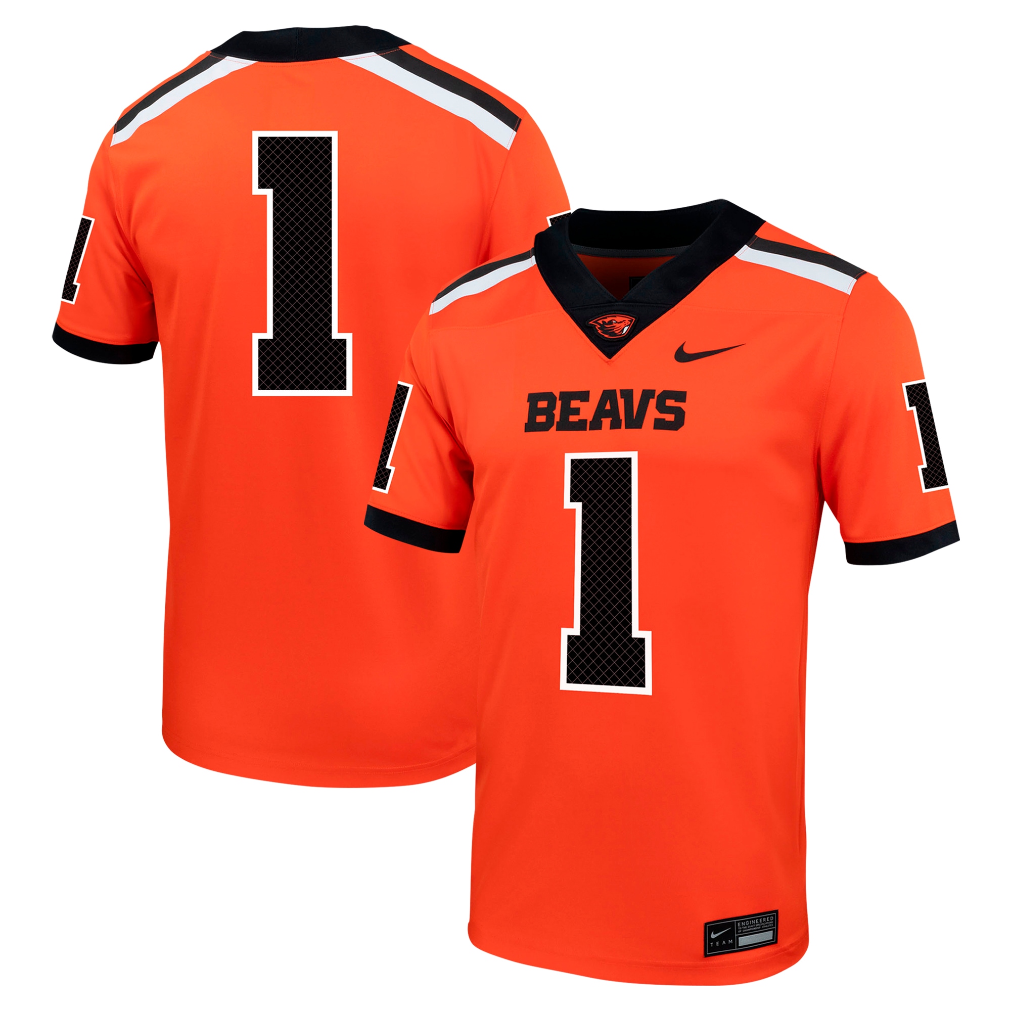 Women's Oregon State Beavers Orange Jersey
