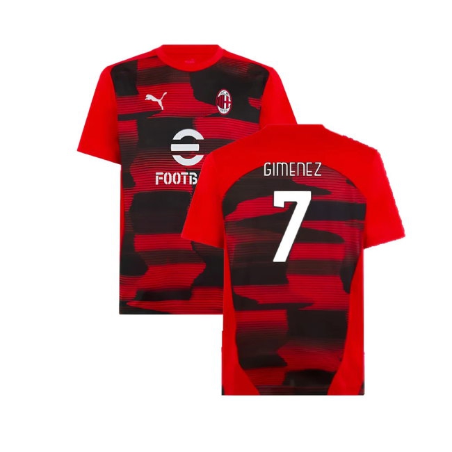 Kids' AC Milan 2024/25 Red Jersey