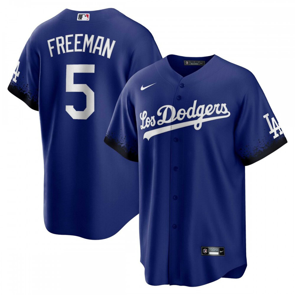 Men's Los Angeles Dodgers Royal City Player Jersey