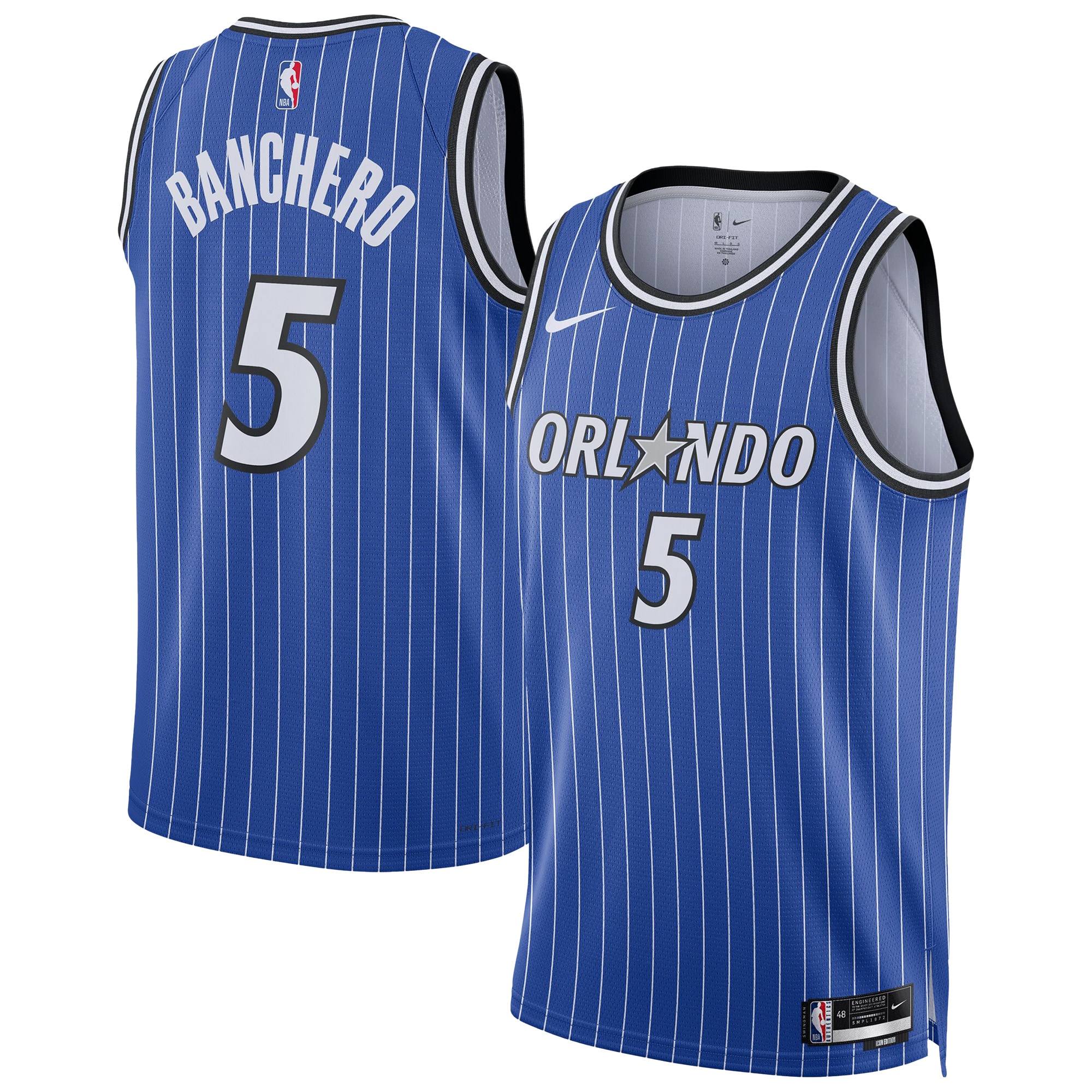 Women's Orlando Magic Blue Icon Player Jersey