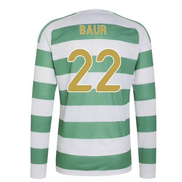 Kids' Celtic 2026/27 Home Long Sleeve Jersey
