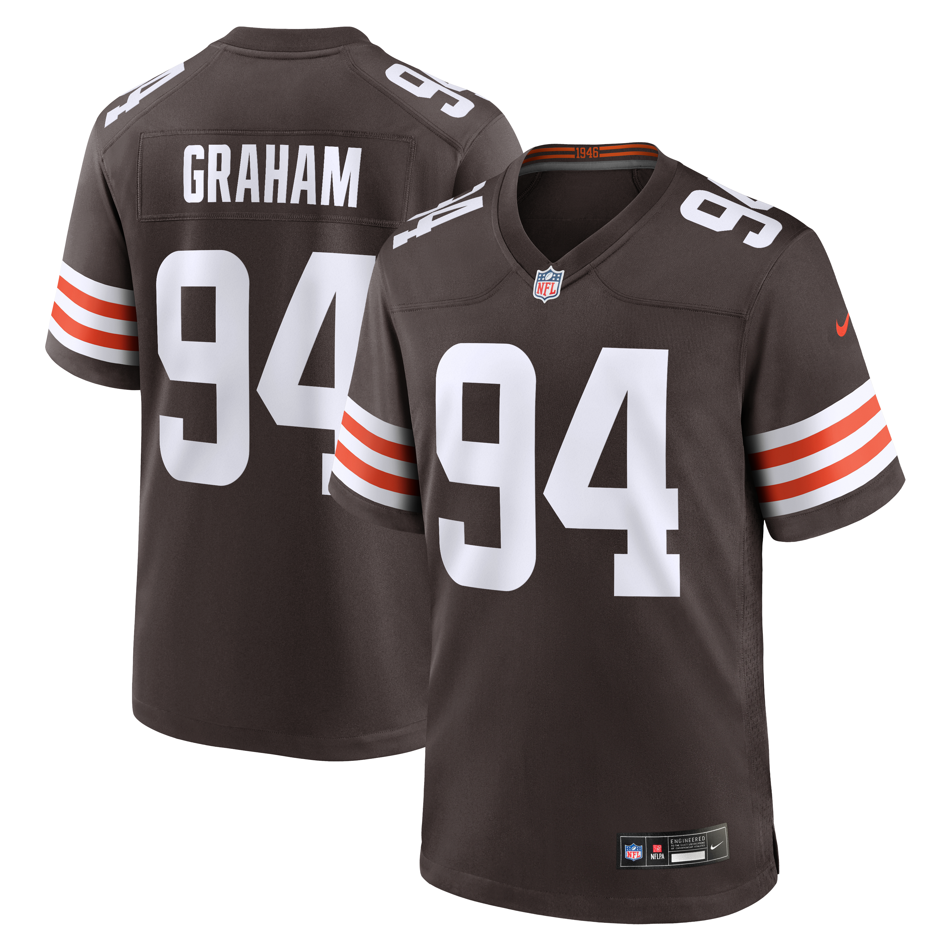 Women's Cleveland Browns Brown Game Jersey