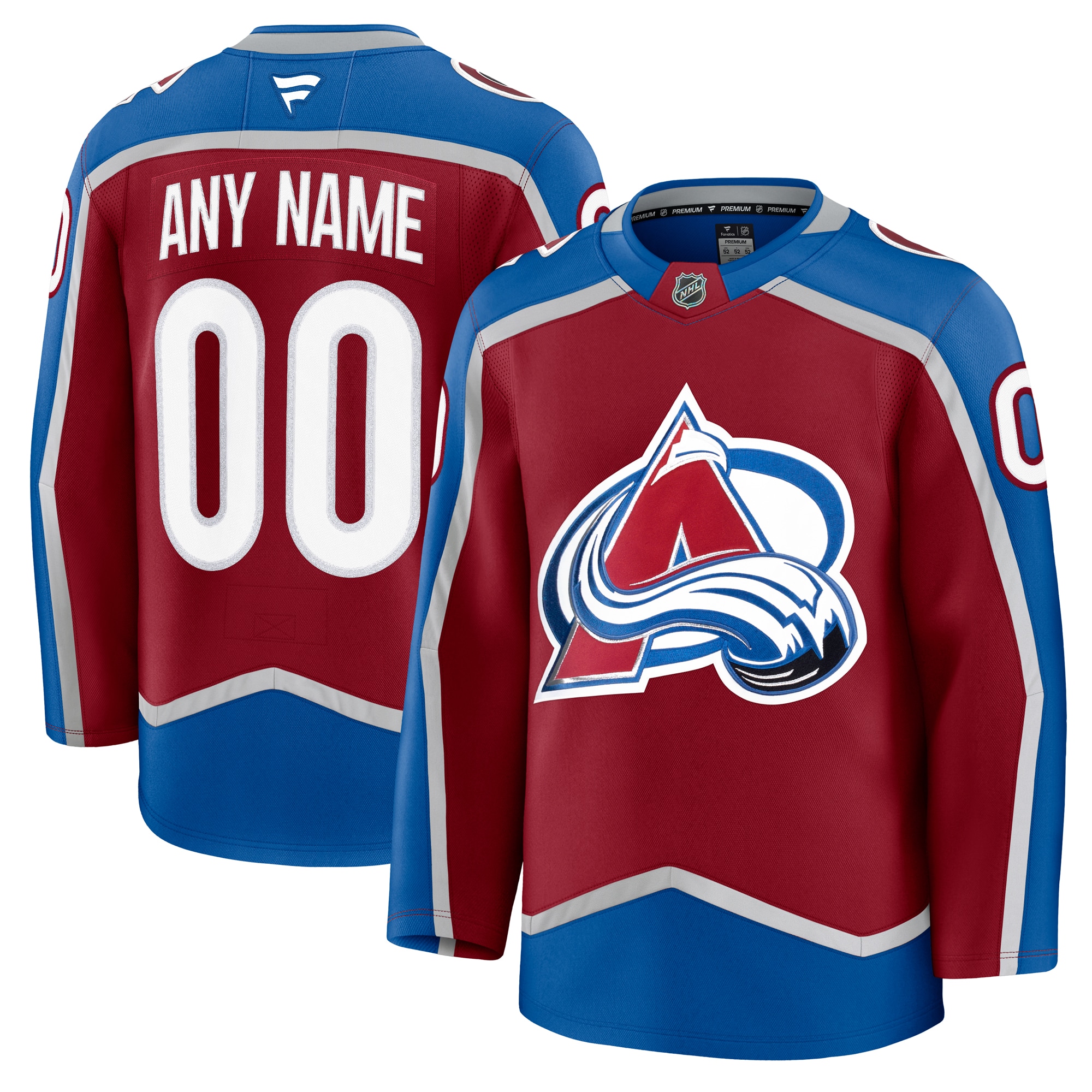 Men's Colorado Avalanche Burgundy Home Jersey