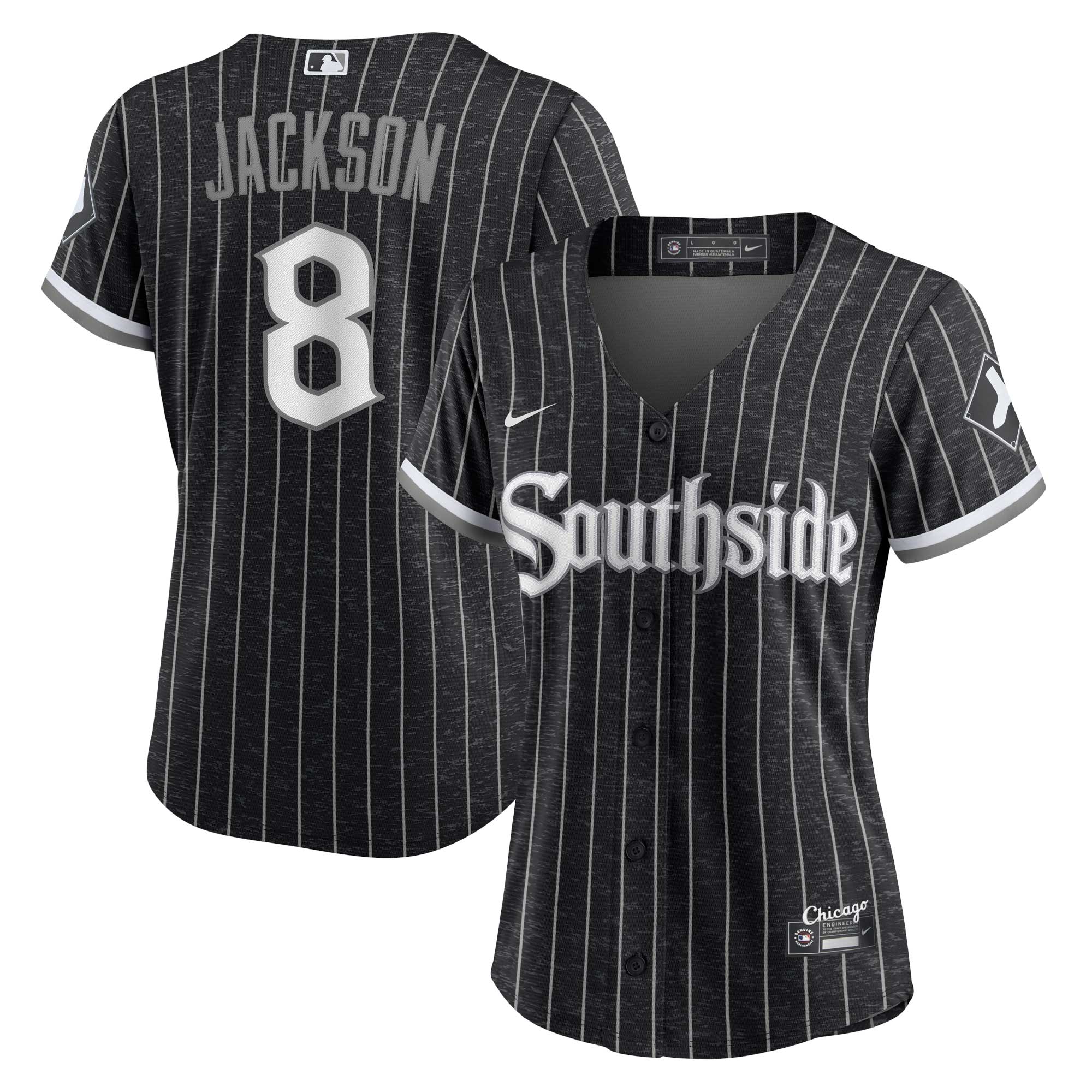 Men's Chicago White Sox Black City Player Jersey