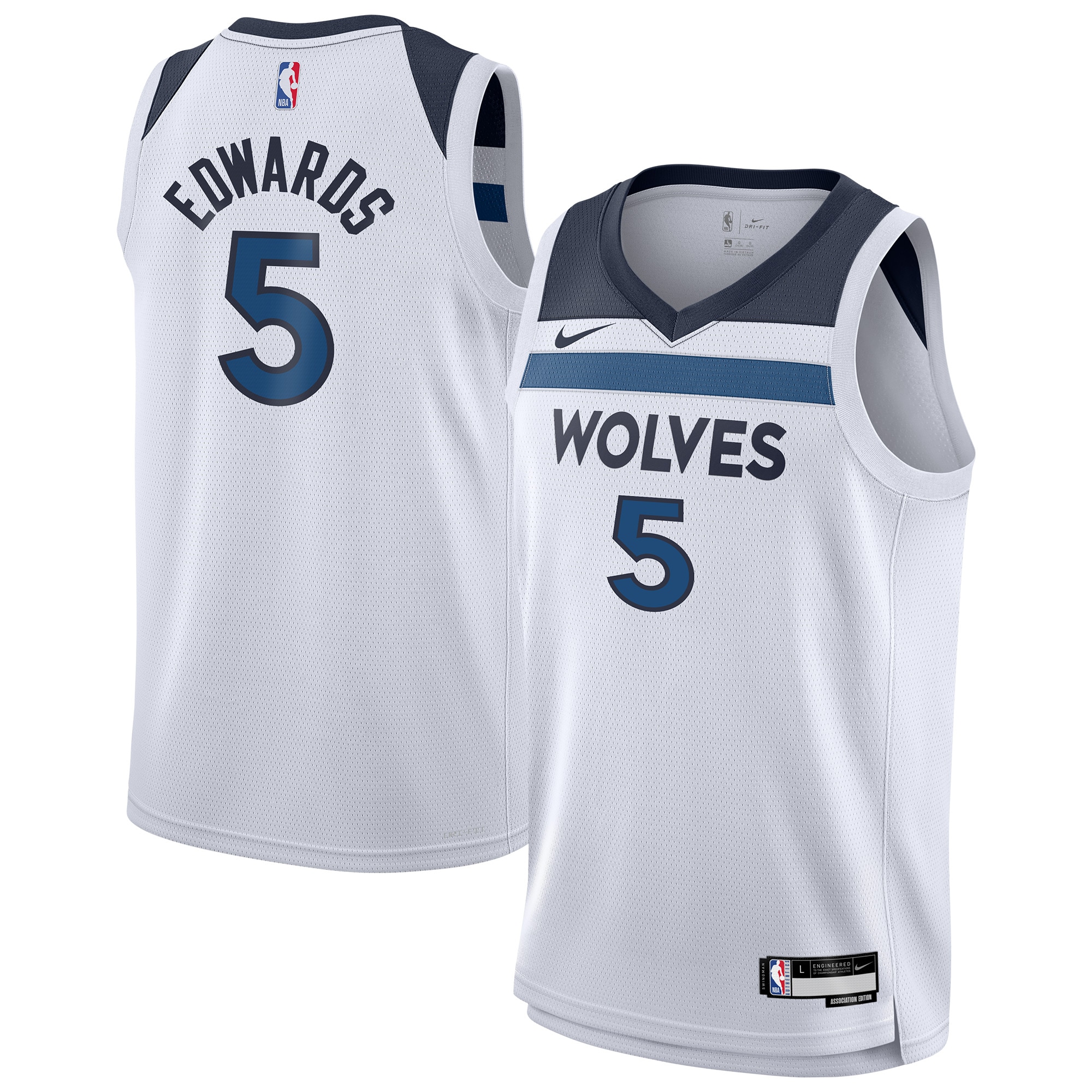 Women's Minnesota Timberwolves White Swingman Jersey