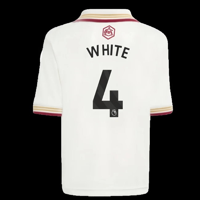 Women's Arsenal 2025/26 White Third Kit