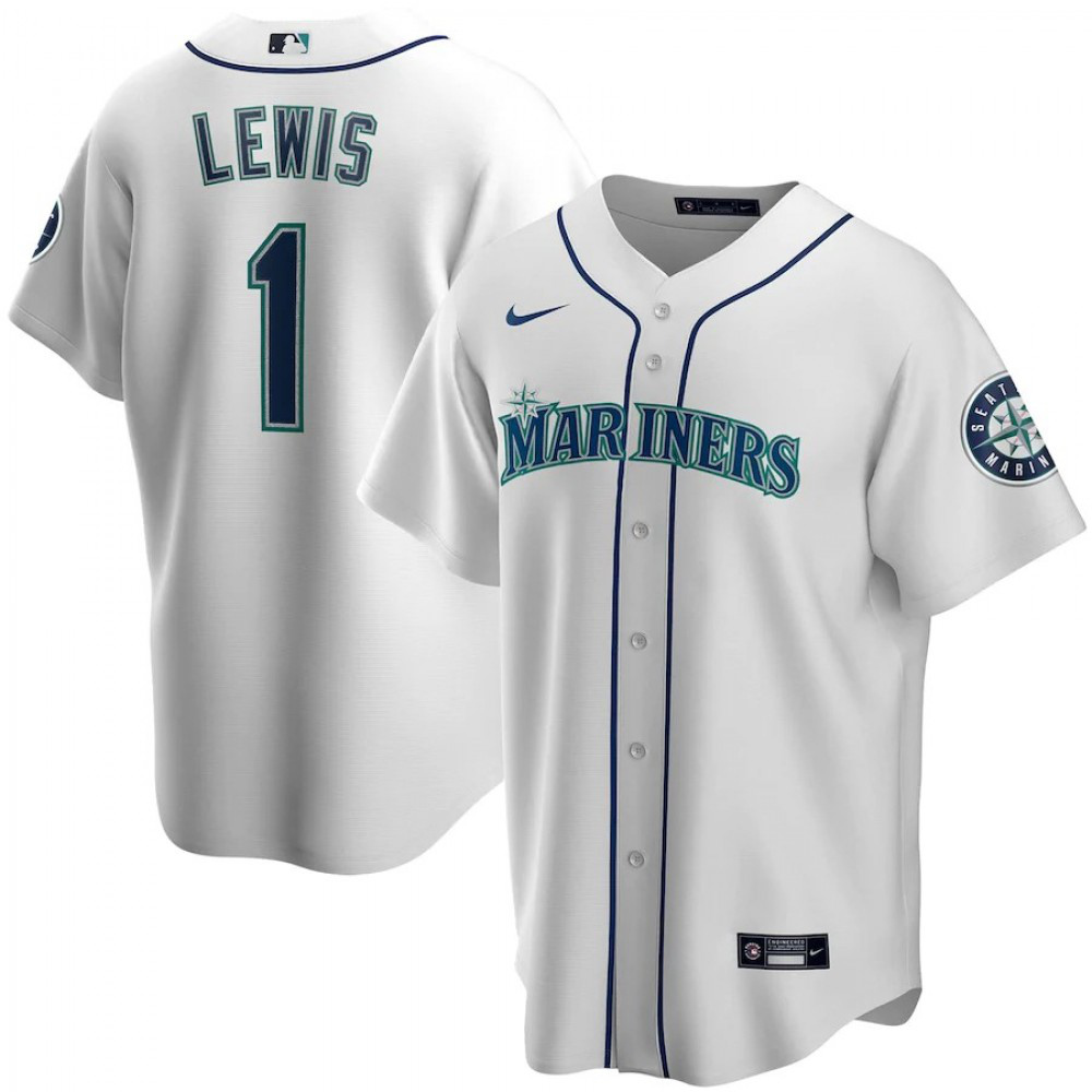 Men's Seattle Mariners 2020 White Home Jersey