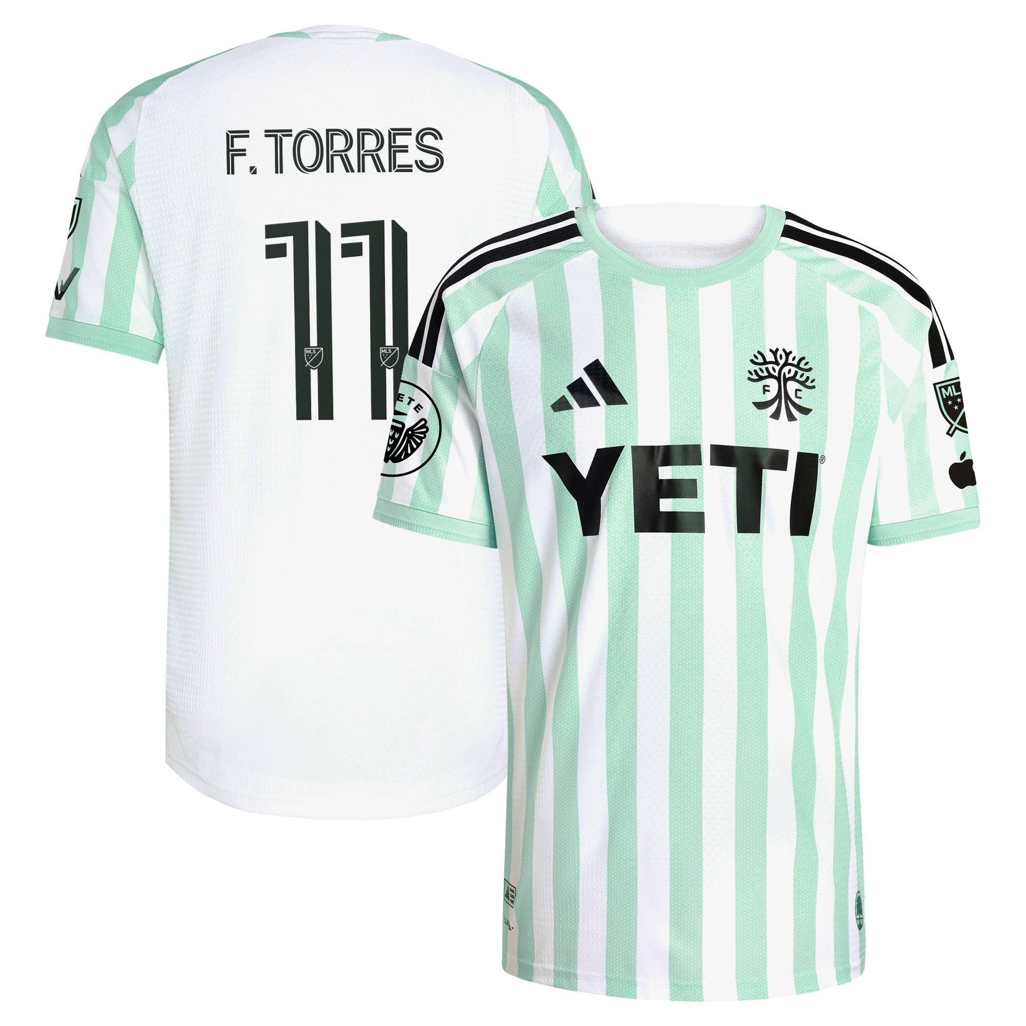 Kids' Austin FC 2026 White Kit