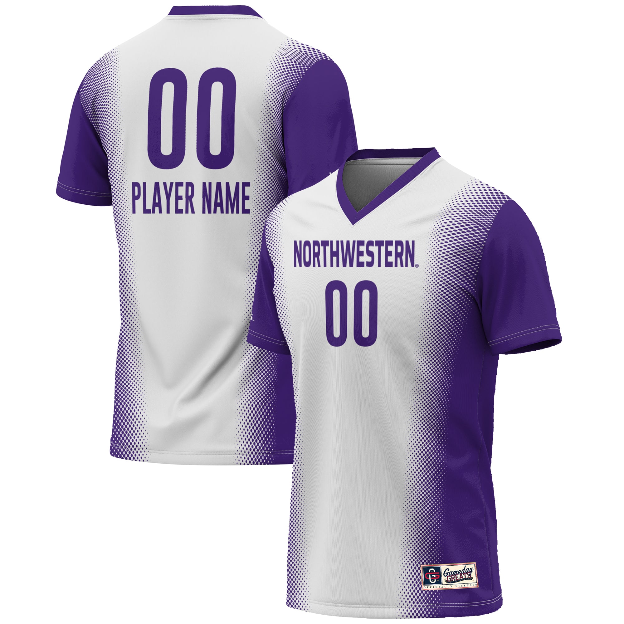 Men's Northwestern Wildcats White Player Jersey