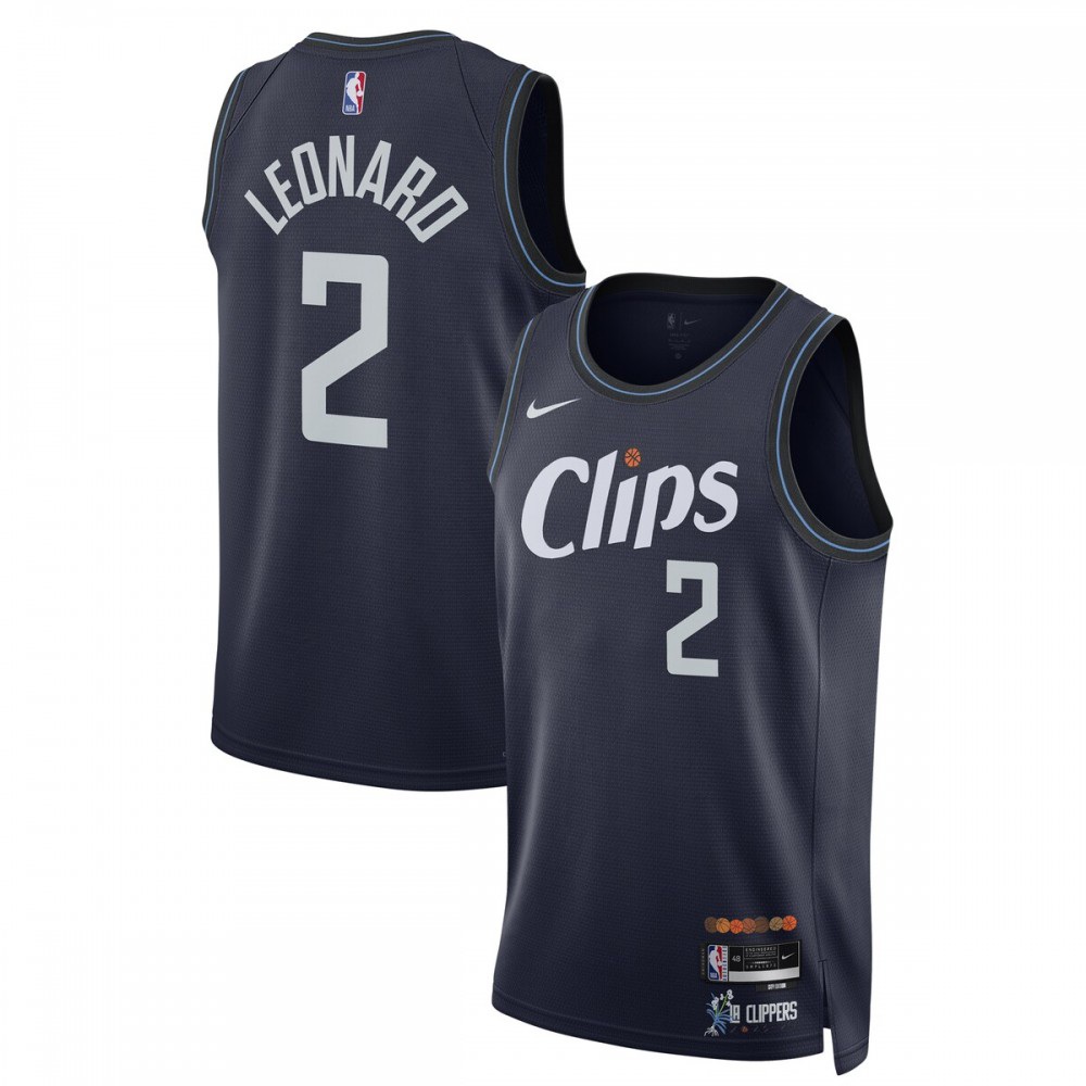 Women's LA Clippers 2023/24 Navy City Swingman Jersey