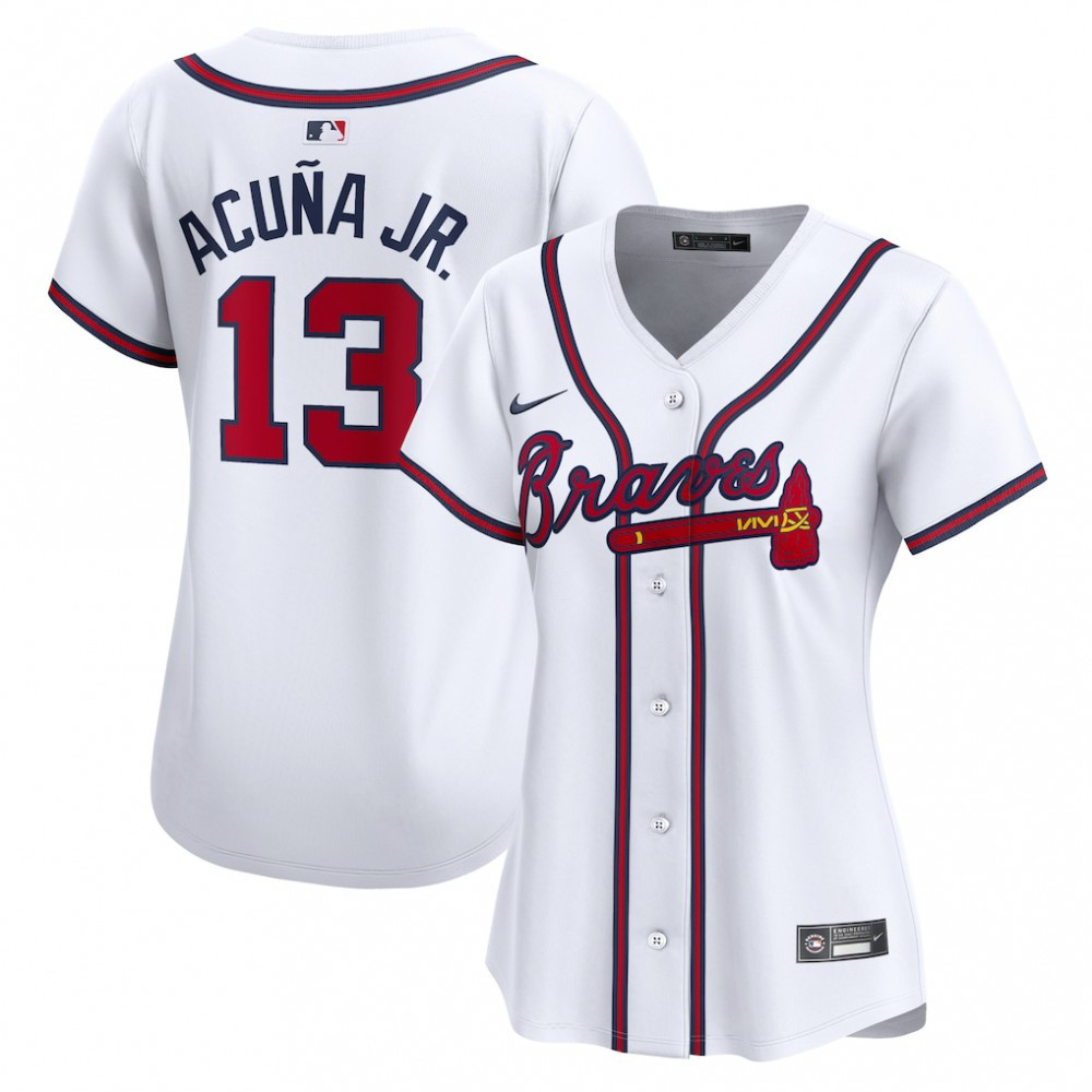 Kids' Atlanta Braves White Limited Jersey