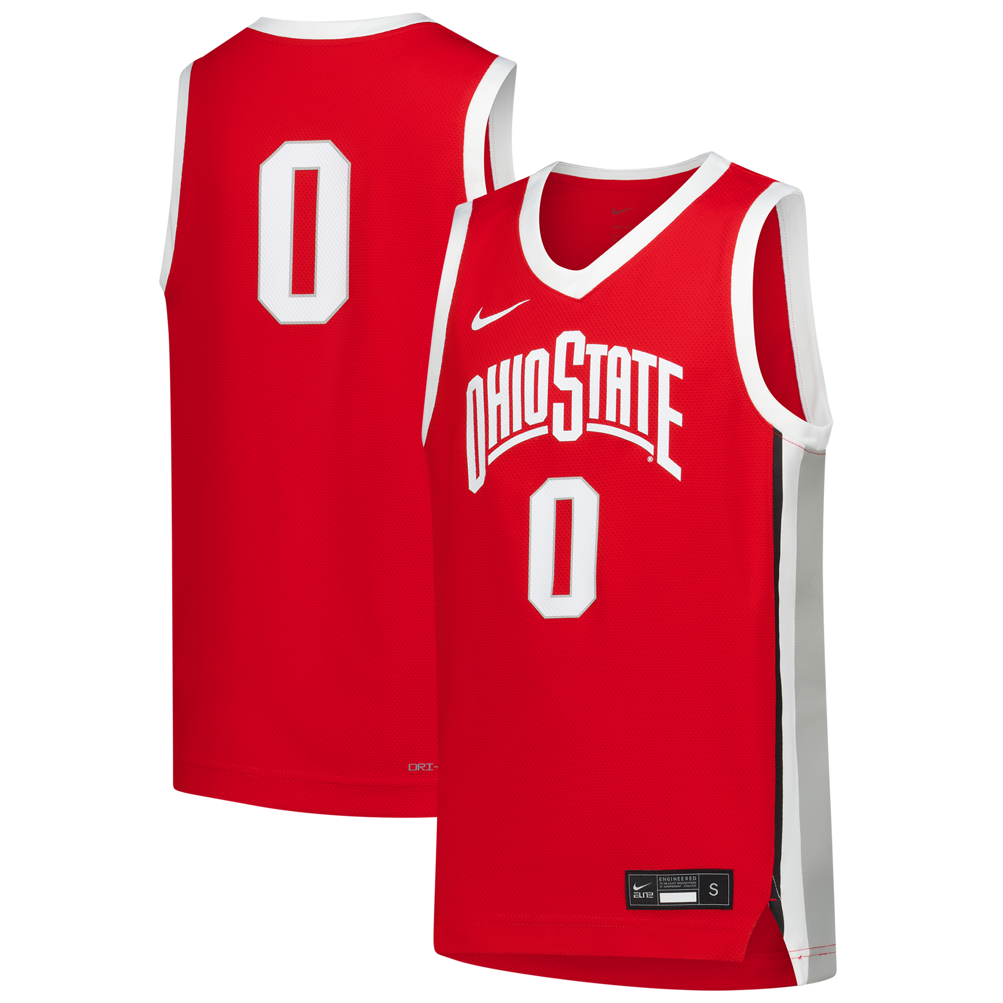 Kids' Ohio State Buckeyes Scarlet Replica Jersey