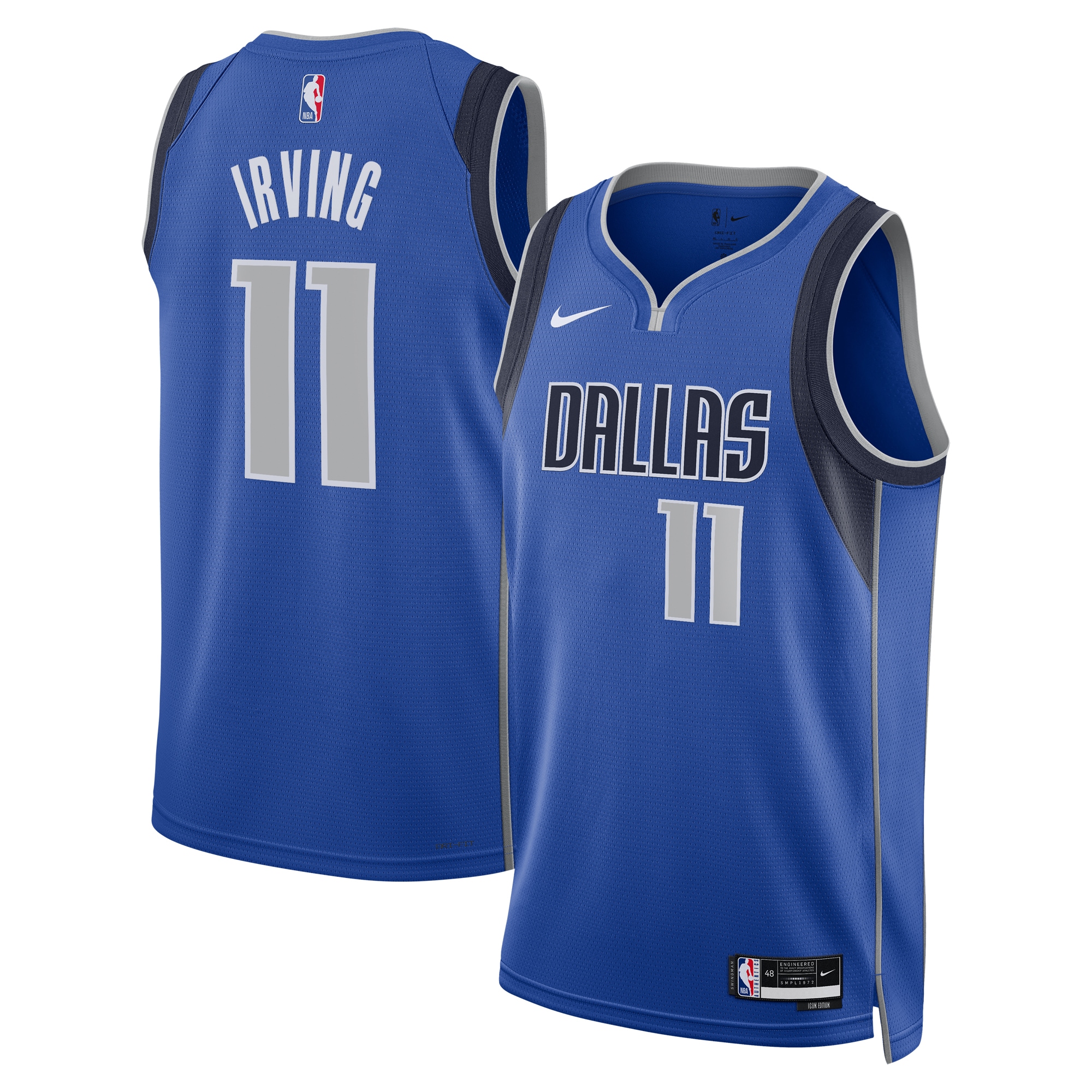 Men's Dallas Mavericks Blue Icon Swingman Jersey