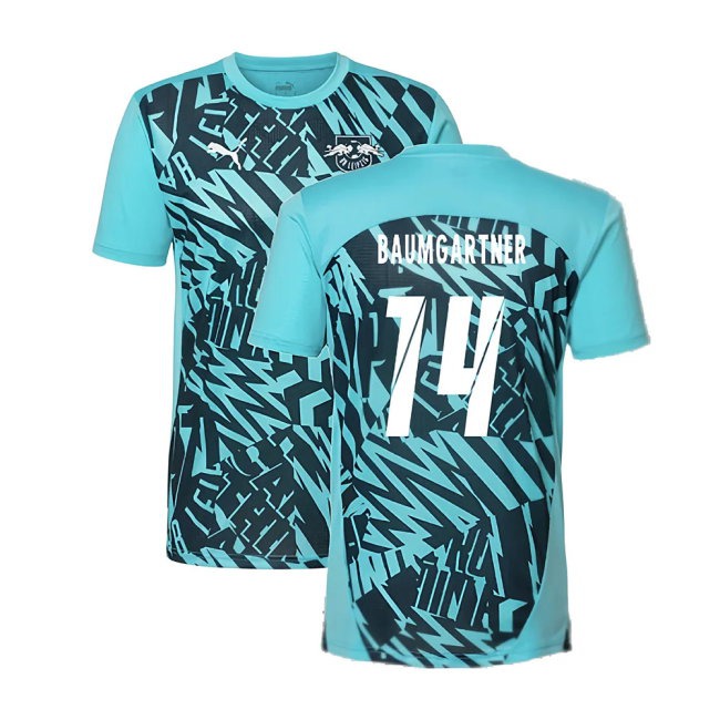 Kids' Red Bull Leipzig 2024/25 Aqua Jersey