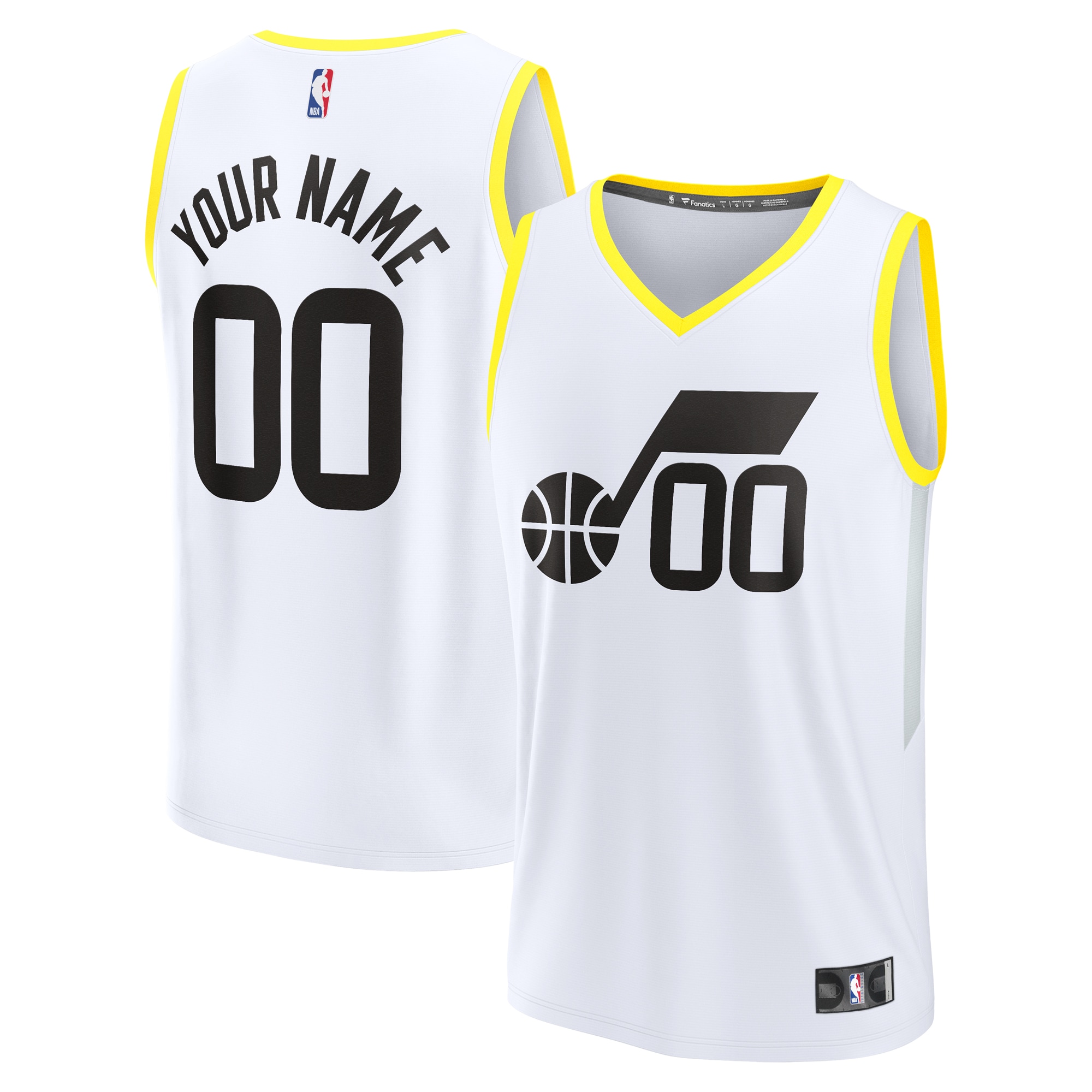 Women's Utah Jazz White Replica Jersey