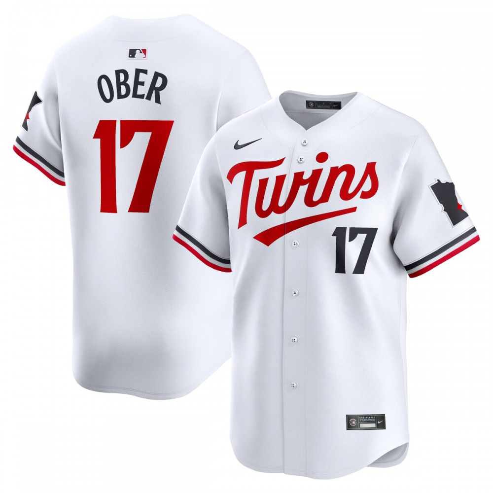 Kids' Minnesota Twins White Limited Jersey