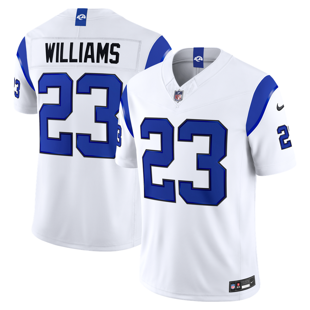 Men's Los Angeles Rams White Stitched Limited Jersey