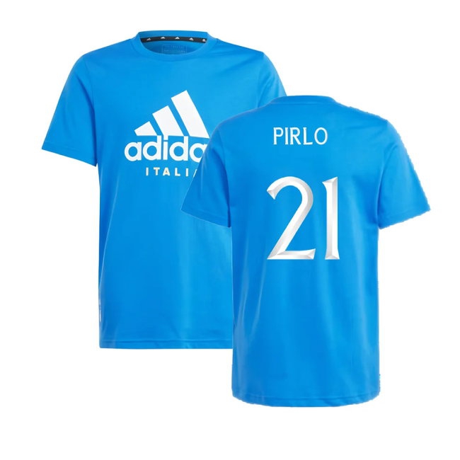 Men's Italy 2024/25 Blue Tee