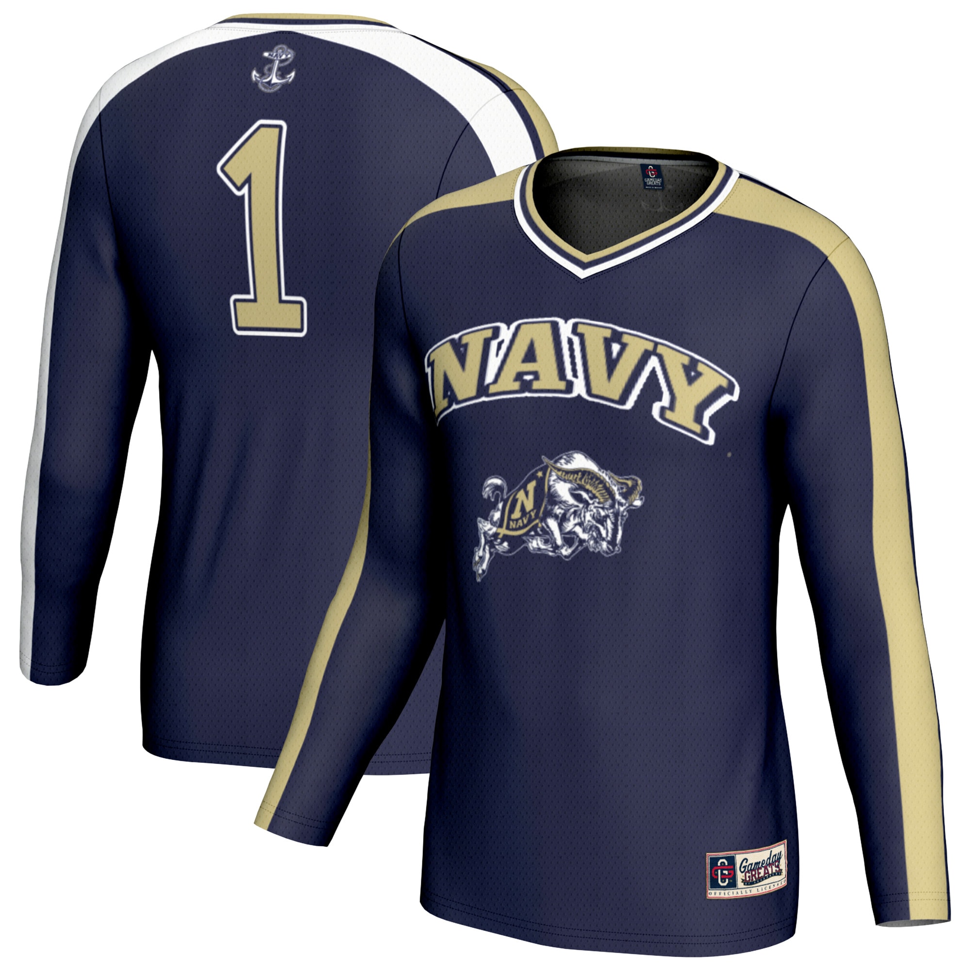 Men's Navy Midshipmen Fashion Jersey