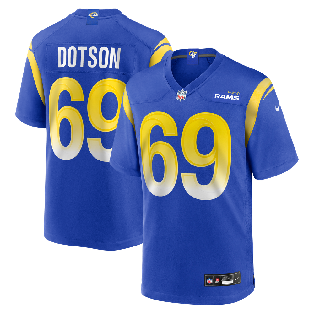 Women's Los Angeles Rams Royal Game Jersey