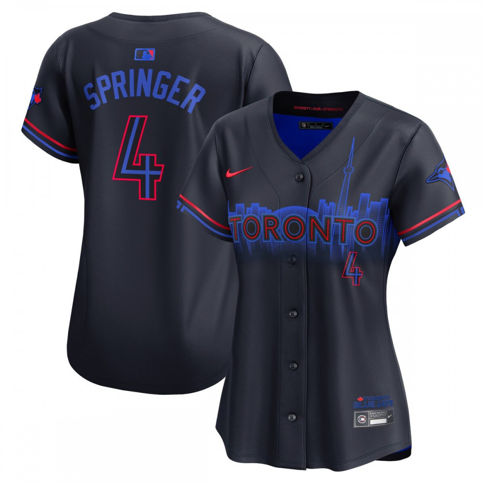 Kids' Toronto Blue Jays 2024 Navy City Limited Jersey