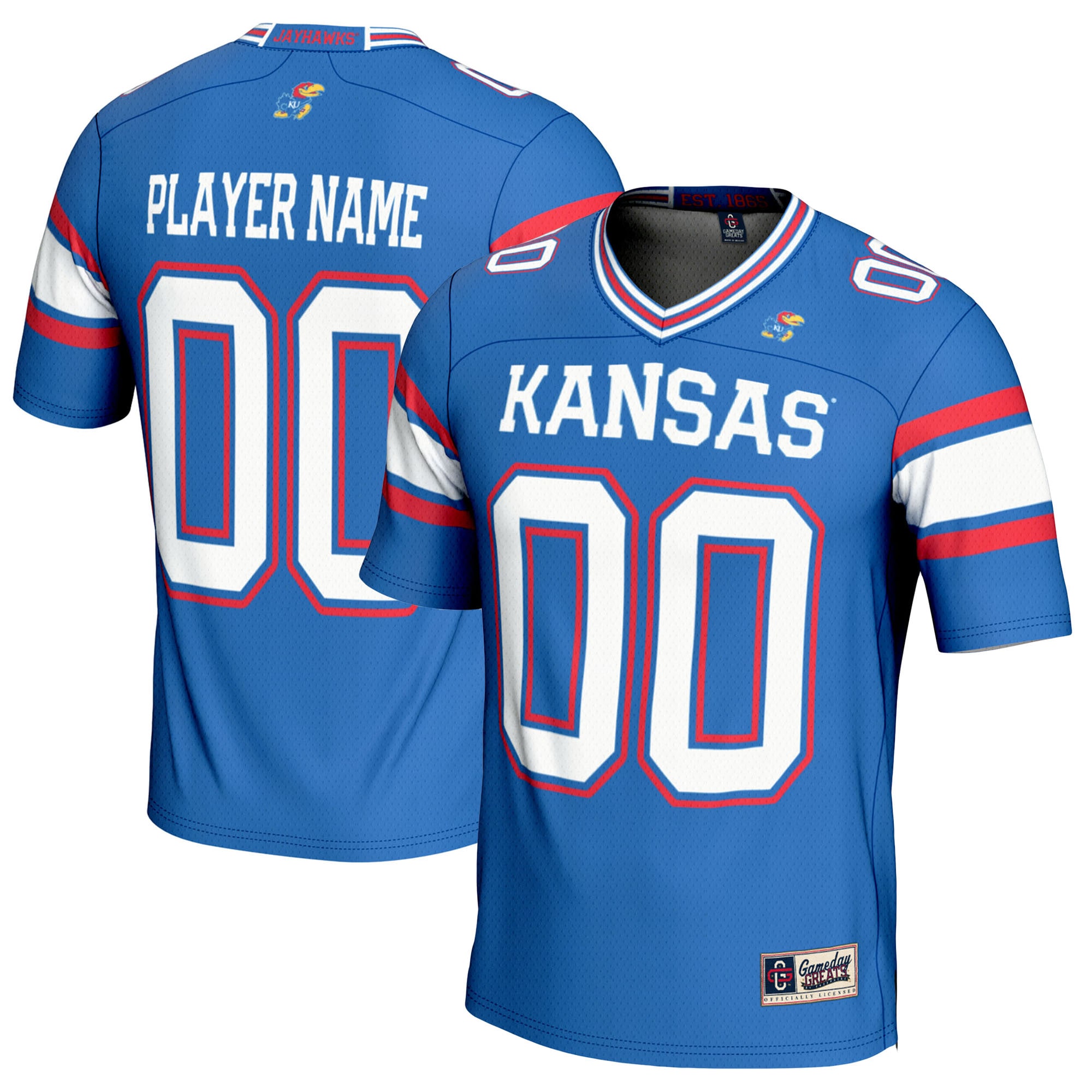 Women's Kansas Jayhawks Royal Player Jersey