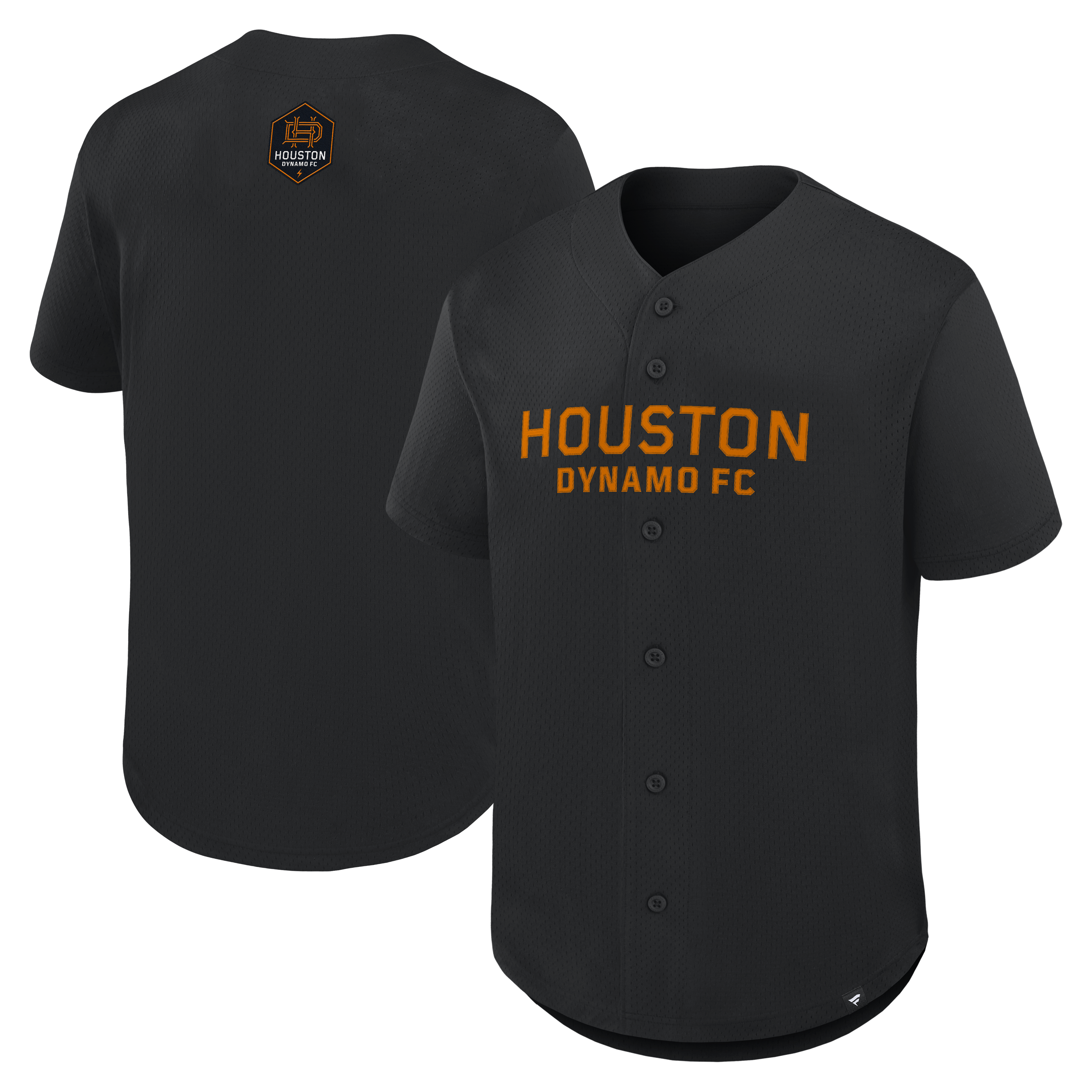 Men's Houston Dynamo Black Jersey