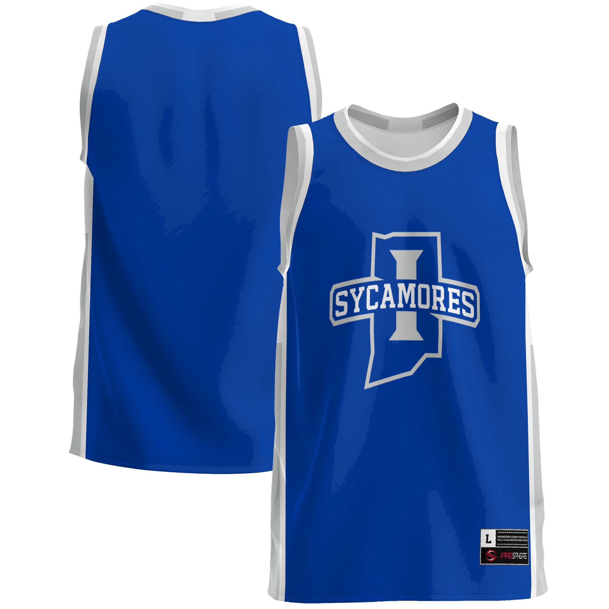 Men's Indiana State Sycamores Royal Jersey