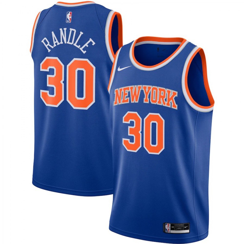 Women's New York Knicks 2020/21 Blue Icon Swingman Jersey