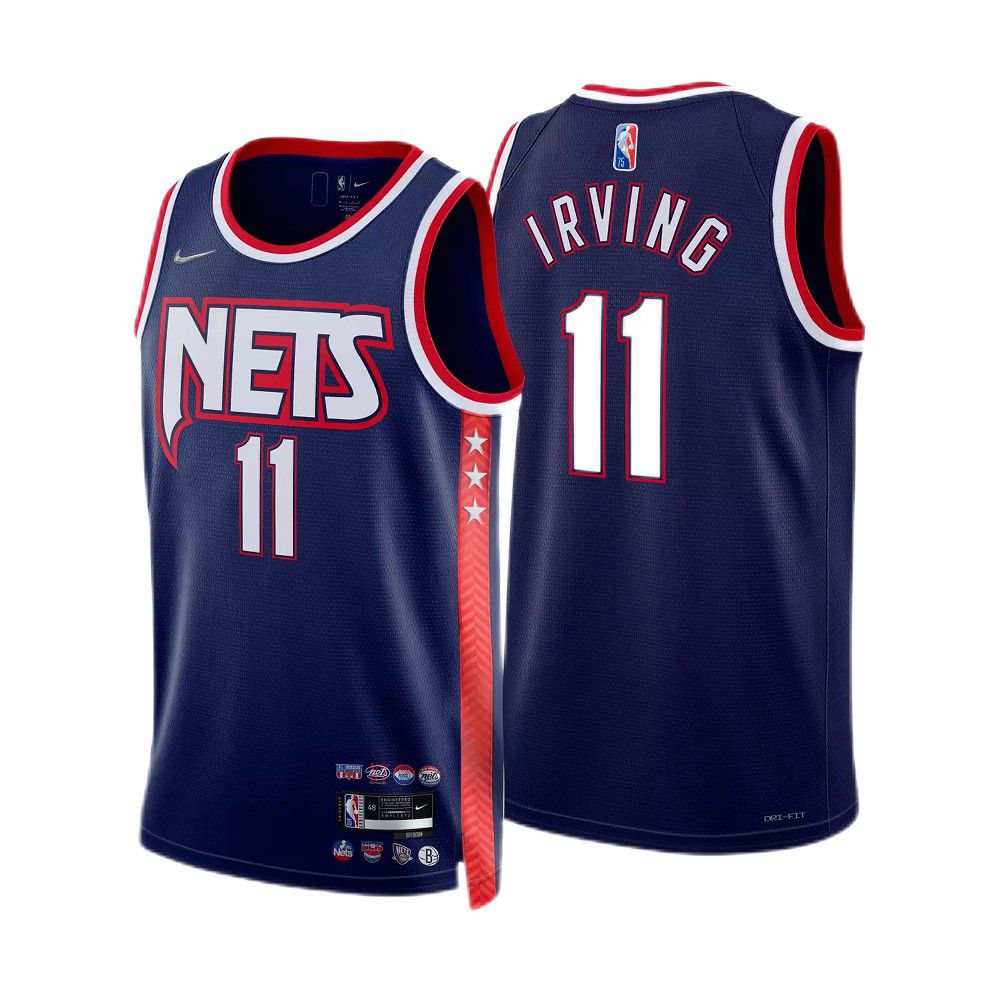 Women's Brooklyn Nets 2021/22 Navy City Swingman Jersey