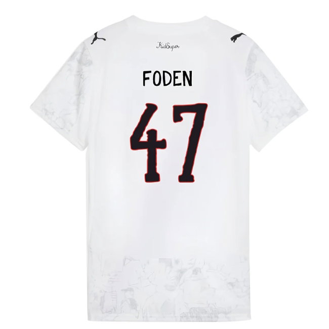 Men's Manchester City 2025/26 White City Jersey