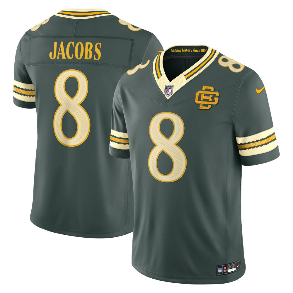 Men's Green Bay Packers 2026 Rivalries Stitched Limited Jersey