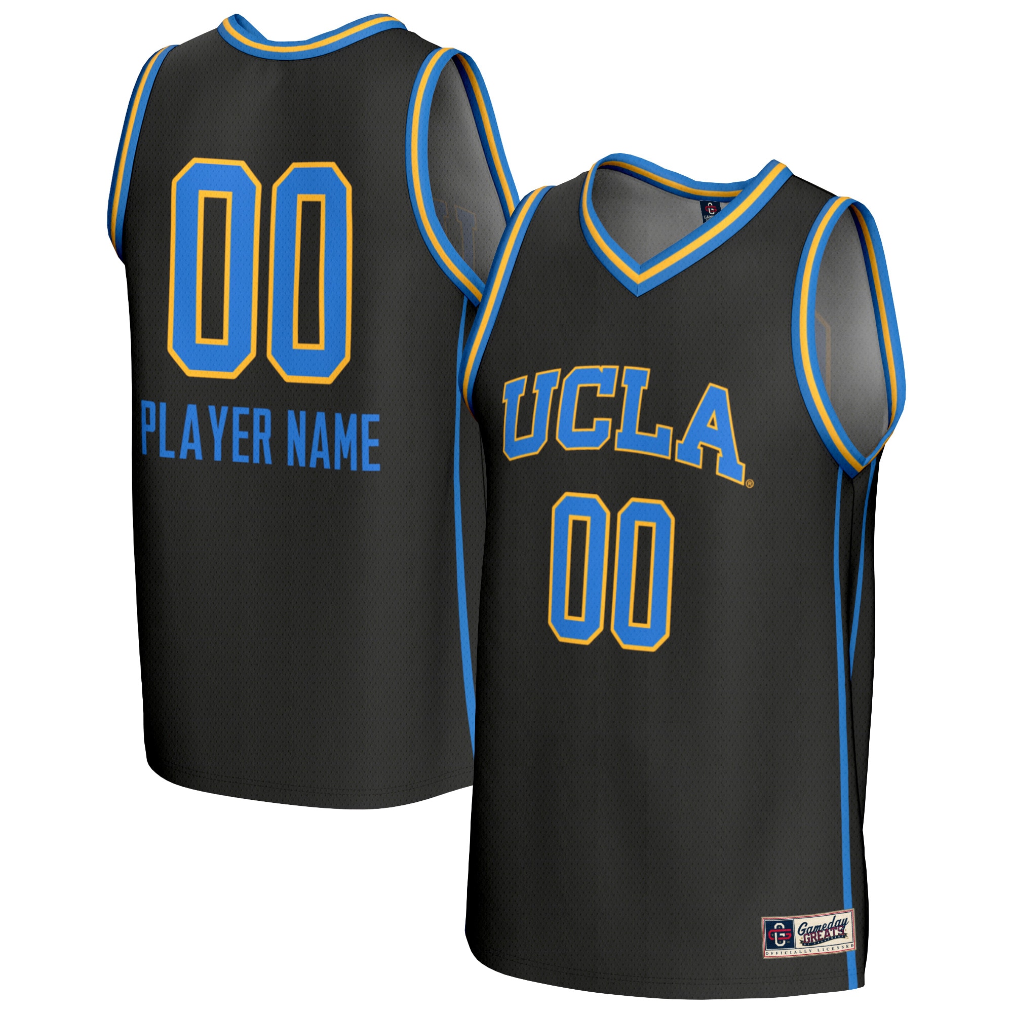 Men's UCLA Bruins Black Player Jersey