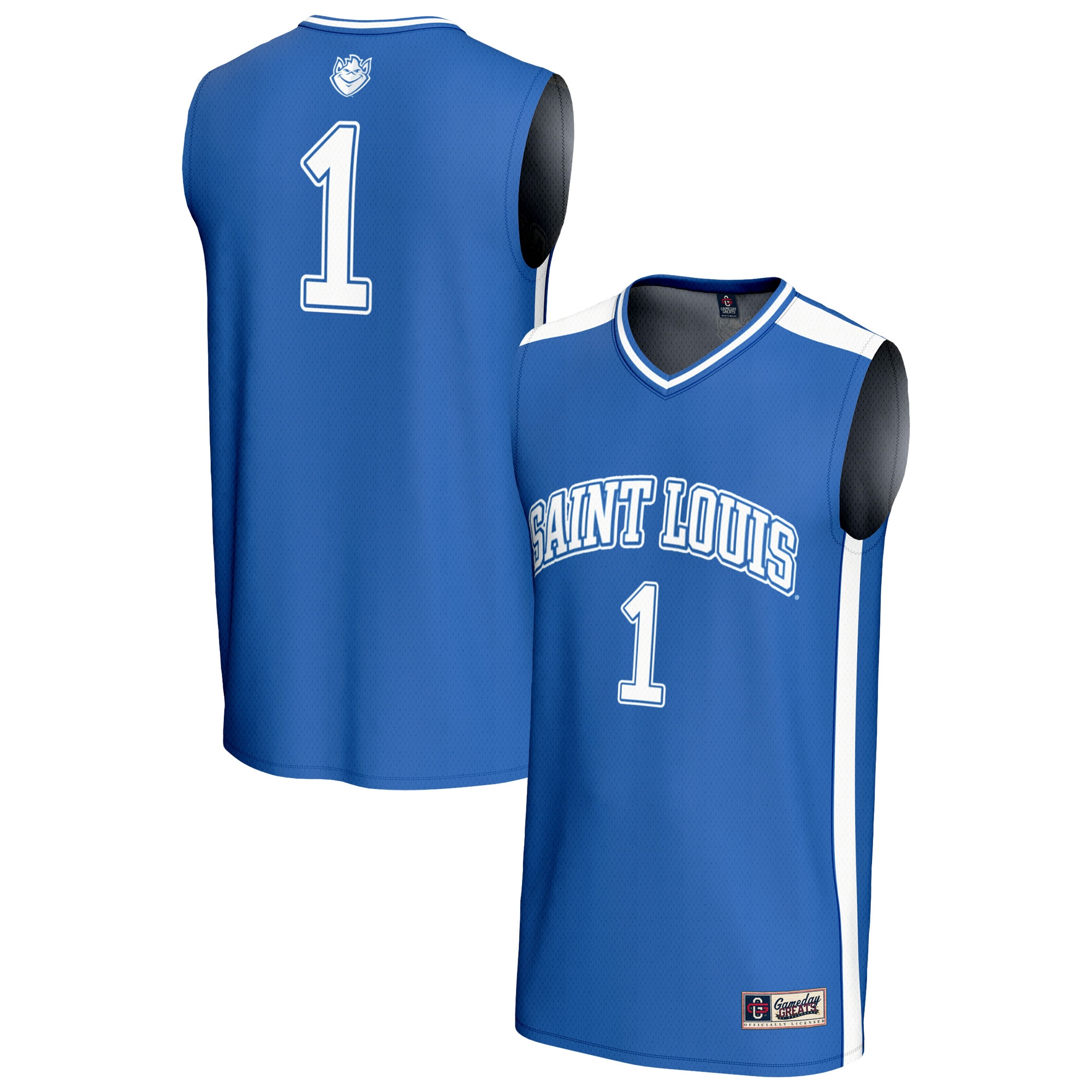 Men's Saint Louis Billikens Blue Fashion Jersey