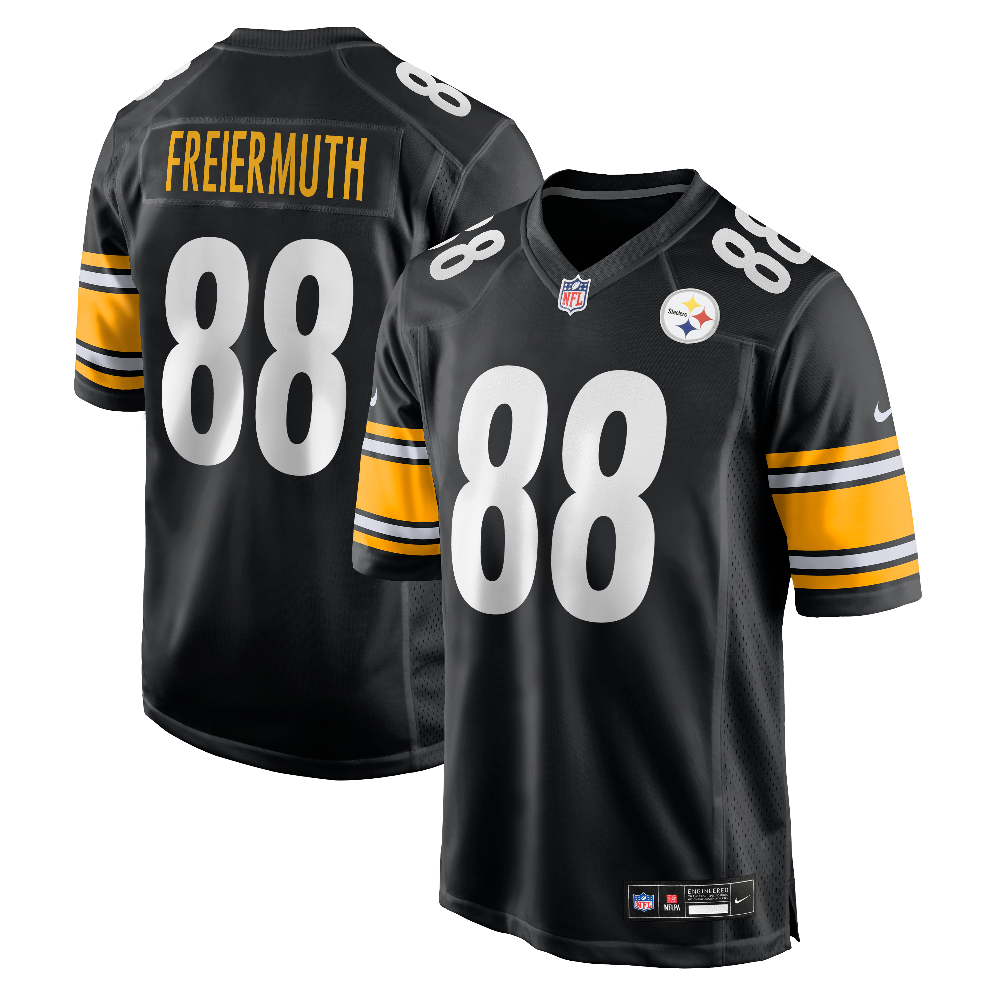 Men's Pittsburgh Steelers Black Game Jersey