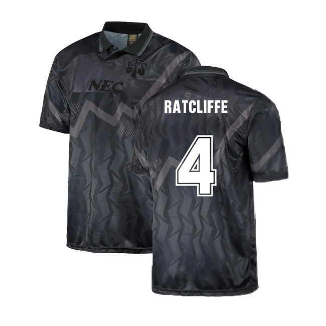 Women's Everton Black Retro Jersey
