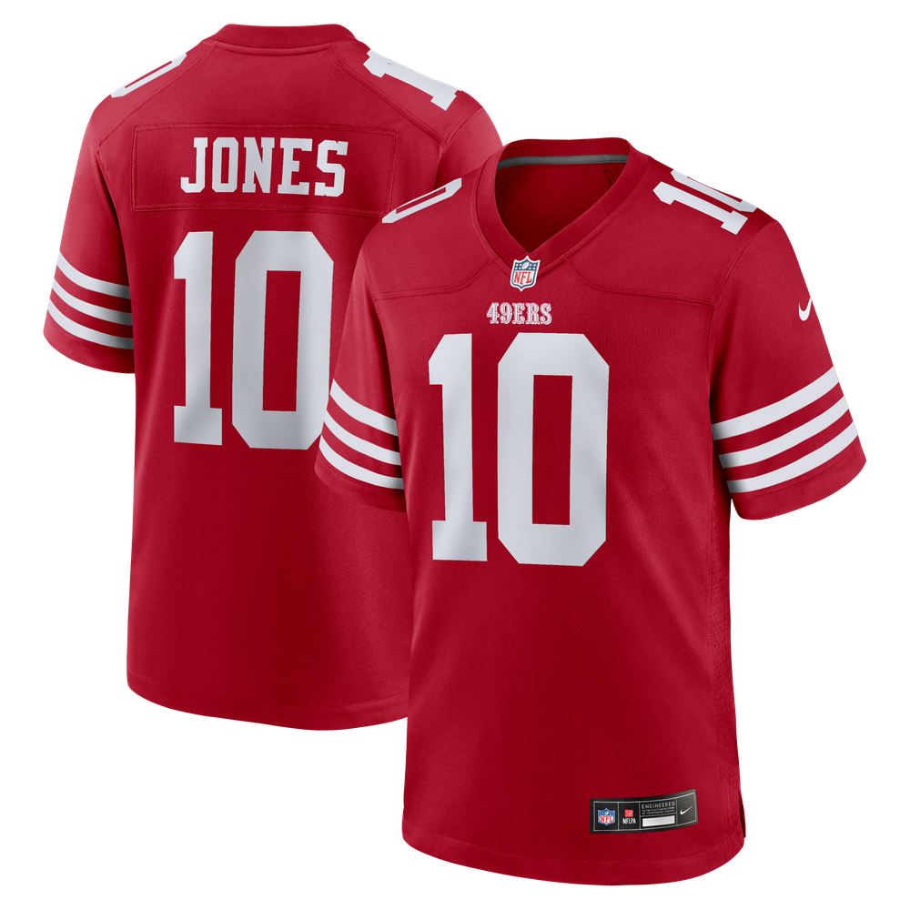 Women's San Francisco 49ers Scarlet Game Jersey