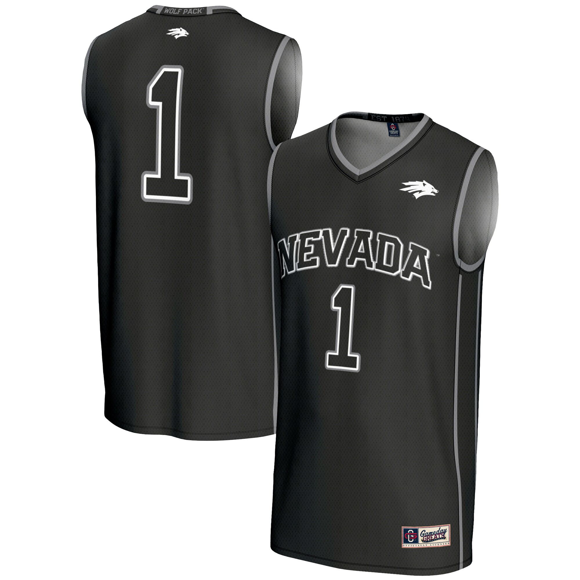 Women's Nevada Wolf Pack Black Jersey