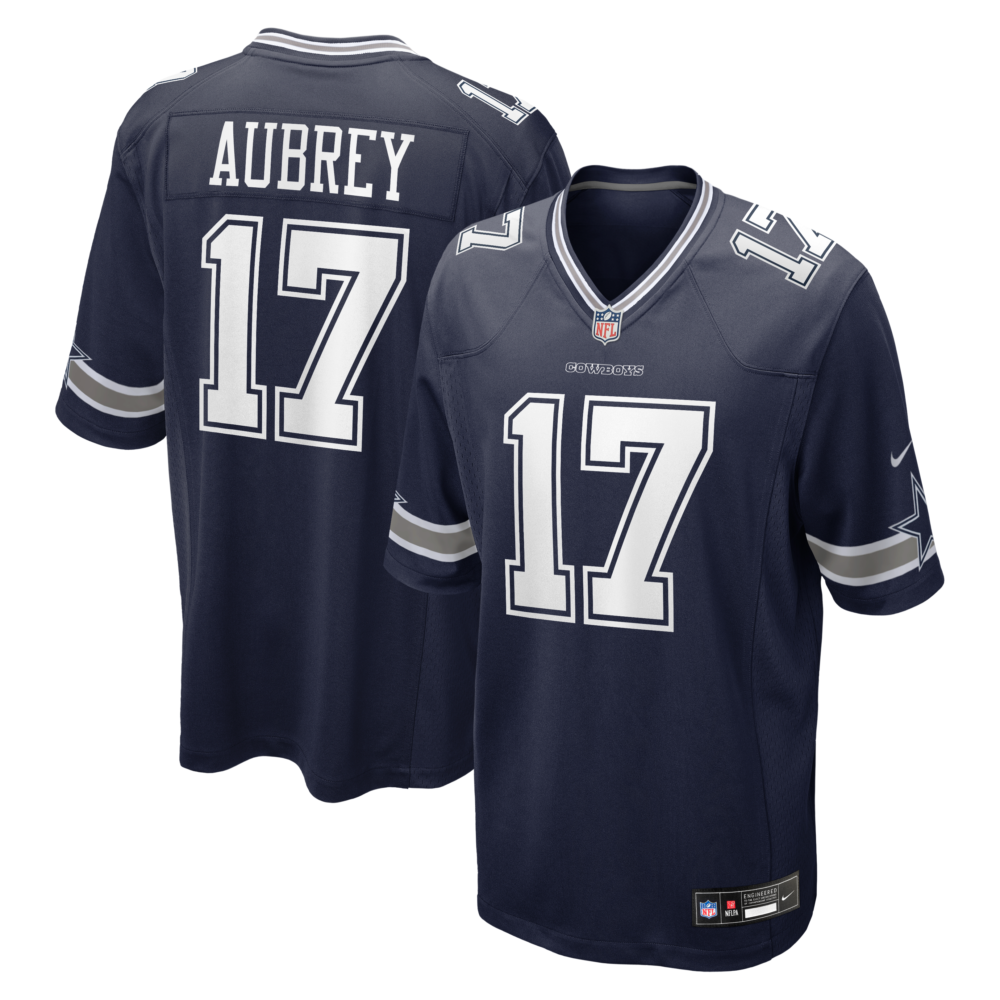 Men's Dallas Cowboys Navy Game Jersey