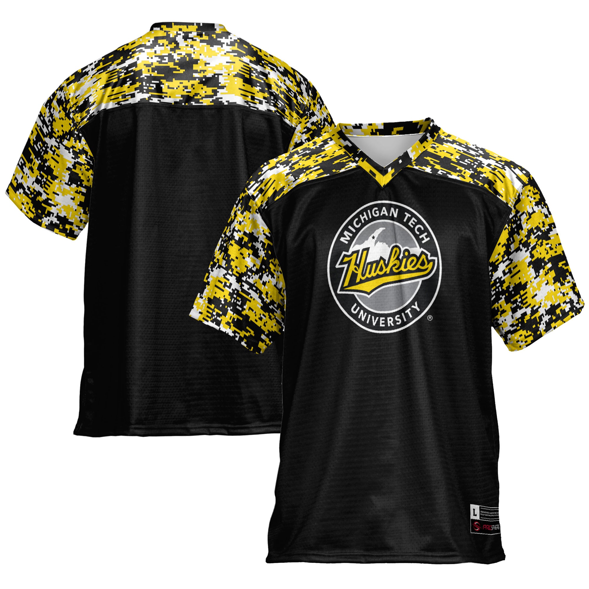 Women's Michigan Tech Huskies Black Jersey
