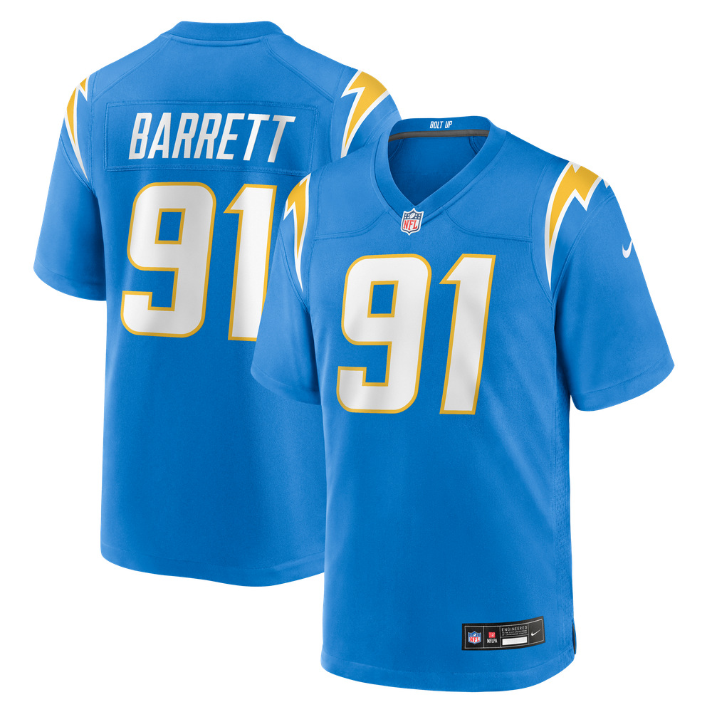 Women's Los Angeles Chargers Powder Game Jersey