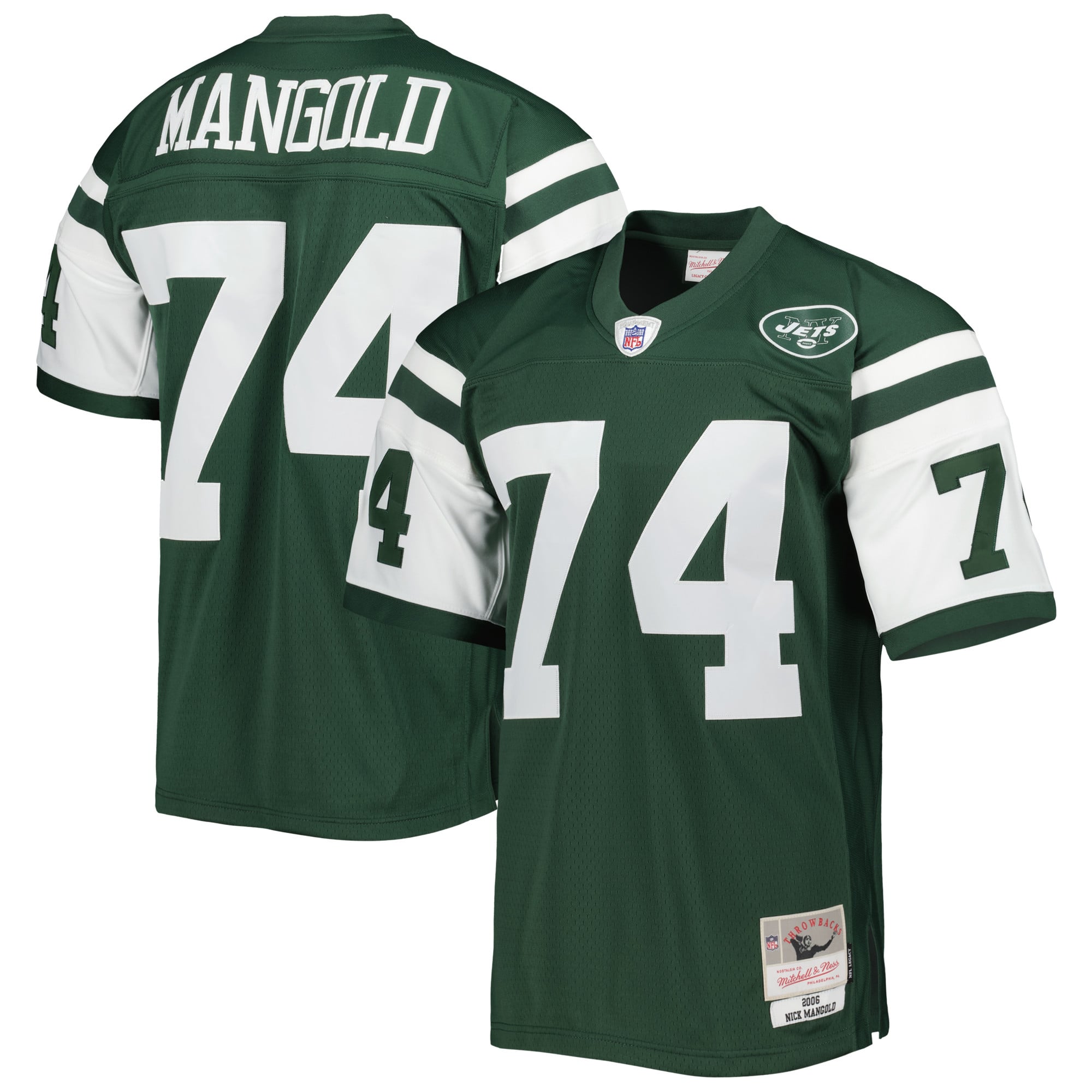 Women's New York Jets Green Replica Jersey
