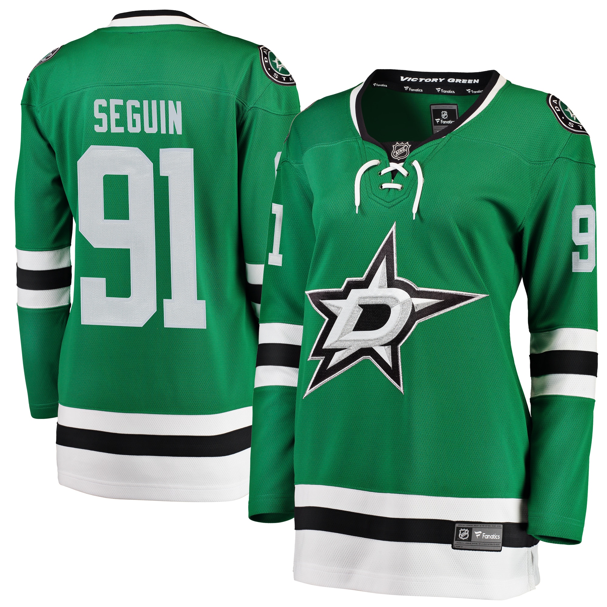 Kids' Dallas Stars Green Home Jersey