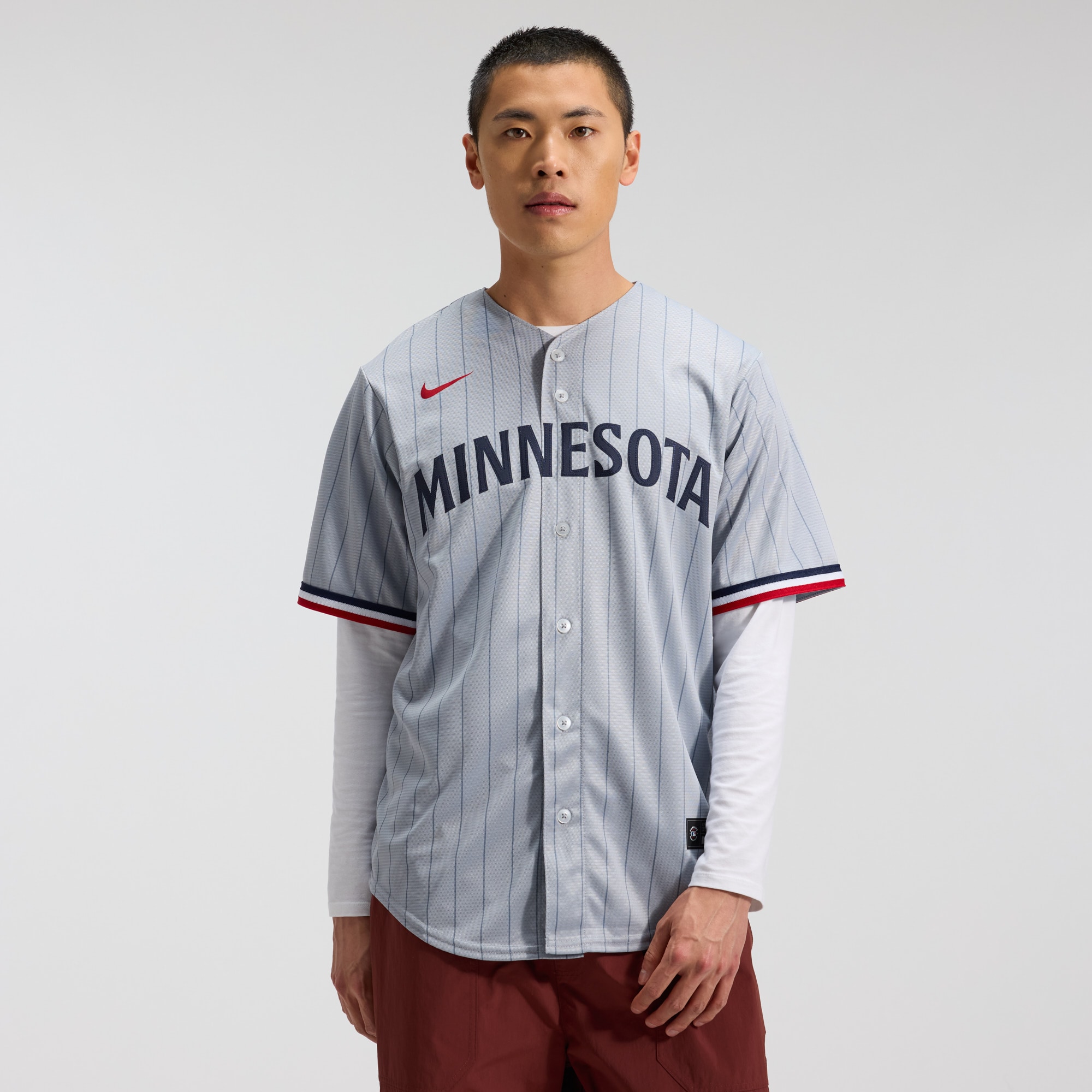 Women's Minnesota Twins Gray Replica Jersey