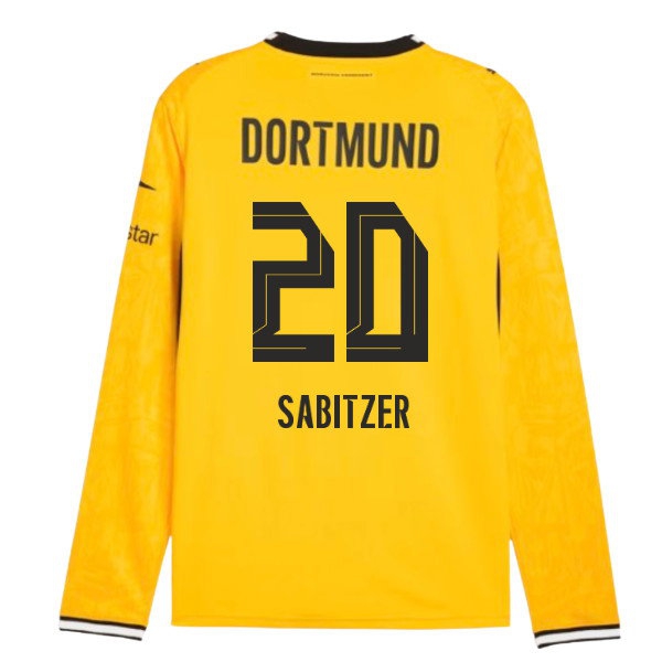Women's Borussia Dortmund 2026/27 Home Long Sleeve Jersey