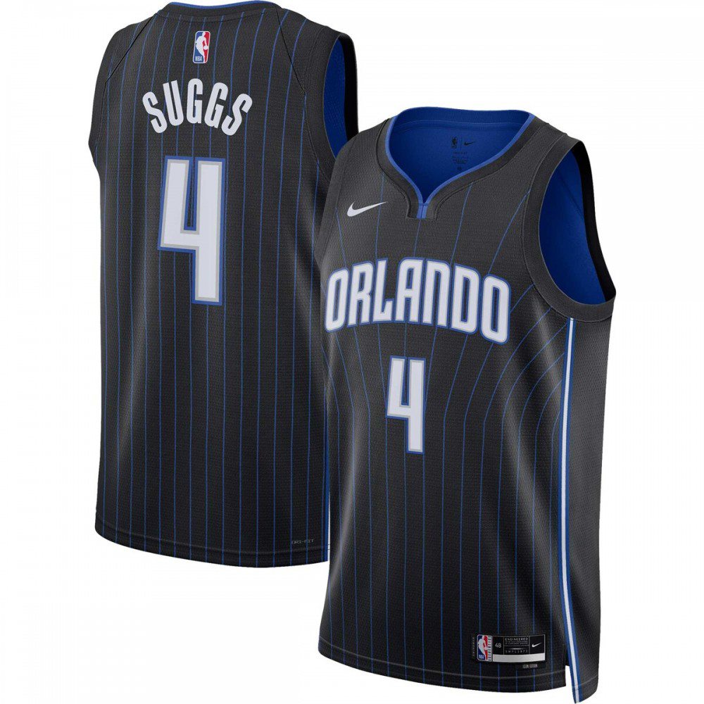 Women's Orlando Magic 2022/23 Black Icon Swingman Jersey