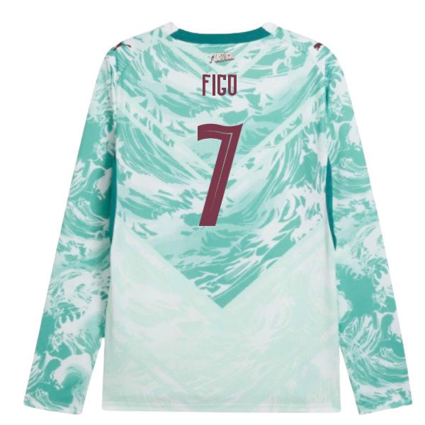 Men's Portugal 2026/27 Away Long Sleeve Jersey