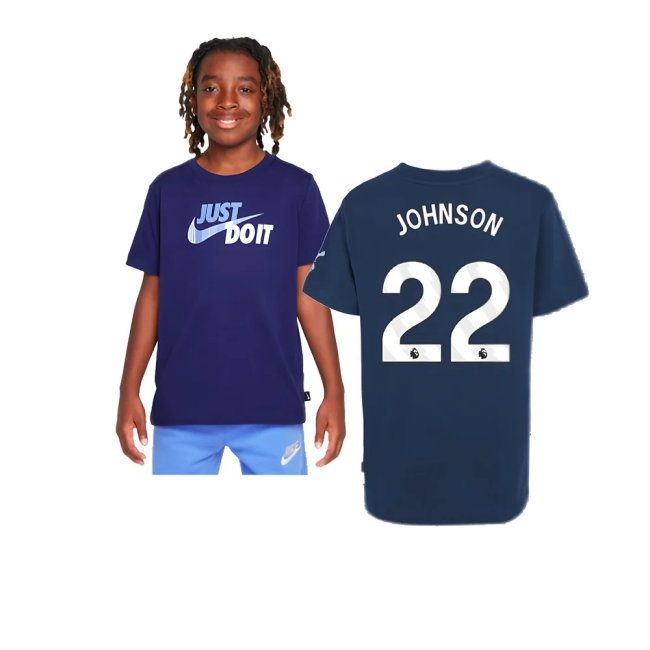 Kids' Tottenham 2024/25 Navy Tee