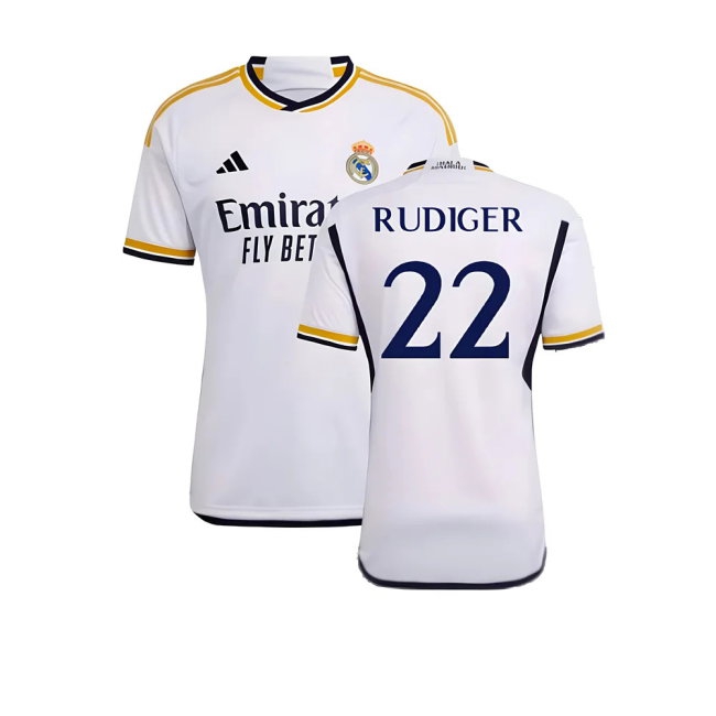 Kids' Real Madrid 2023/24 Home Jersey